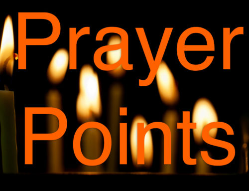 Prayer Points 15/1